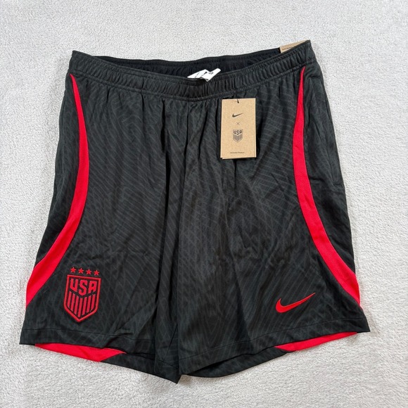 Nike Pants - Nike Shorts Mens Large Black United States National Soccer Team USWNT Slim Fit